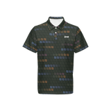 Parrgh Golf- club graphic-Men’s Classic Fit Short-Sleeve Polo Shirt-Heavyweight 225g