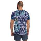 Parrgh GOLF_ All-Over Print Men's Athletic T-shirt