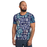 Parrgh GOLF_ All-Over Print Men's Athletic T-shirt