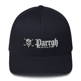 Parrgh Golf_ skull crossbone-Structured Twill Cap