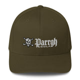 Parrgh Golf_ skull crossbone-Structured Twill Cap