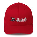 Parrgh Golf_ skull crossbone-Structured Twill Cap