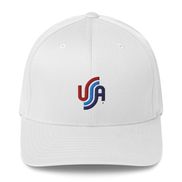 RETRO-USA Structured Twill Cap