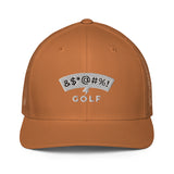 GOLF- I Swear! capClosed-back trucker cap