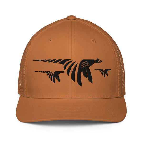 Pheasant Flush - Closed-back trucker cap