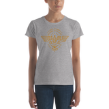 USA_Built by Hand_Defended with Heart_Women's short sleeve t-shirt