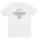 USA_Built by Hand_Defended with Heart_Short Sleeve T-shirt