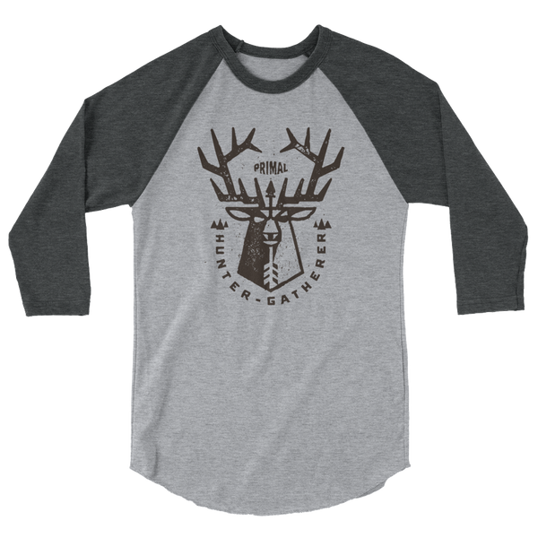 Hunter-Gatherer_ELK_3/4 sleeve raglan shirt