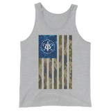 PRIMAL_ Hunt,Fish,Eat,Sleep,Repeat_flag  Unisex  Tank Top