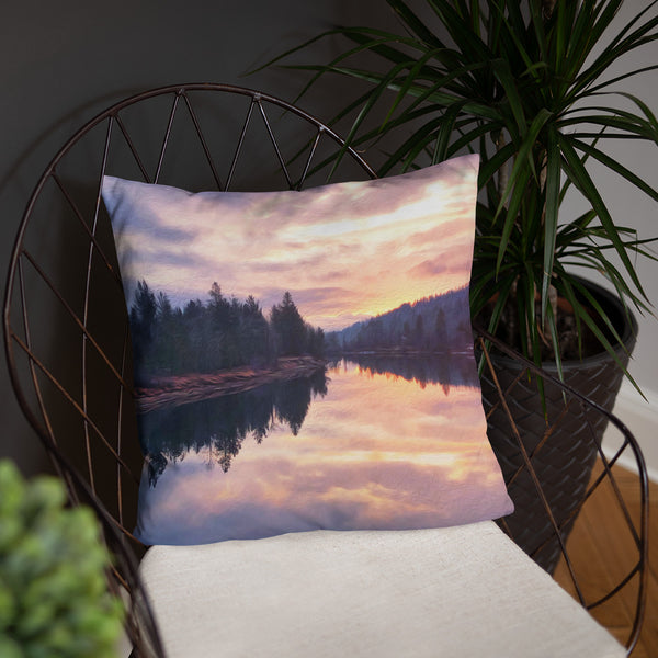 River Reflections_Basic Pillow