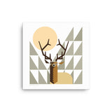 Bull Elk_On Alert_Canvas