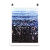 Lake Shore Abstract_Poster