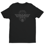 USA_Built by Hand_Defended with Heart_Short Sleeve T-shirt