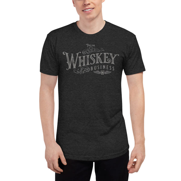 Whiskey Business-Unisex Tri-Blend Track Shirt