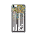 Forest-deer iPhone Case