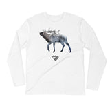 ELK- Primal Instinct-Long Sleeve Fitted Crew