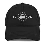 1776_ Don't tread on us cap_Distressed Dad Hat