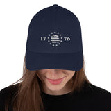 1776- Don't tread on us cap_Structured Twill Cap