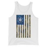 PRIMAL_ Hunt,Fish,Eat,Sleep,Repeat_flag  Unisex  Tank Top