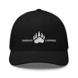 HandMade Landworx- white gray Trucker Cap