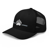 HandMade Landworx- white gray Trucker Cap