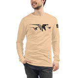 Pheasants in flight-Unisex Long Sleeve Tee