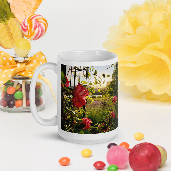 My Wild Haven-White glossy mug